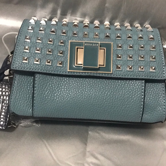 NWT Steven Madden BStyle Faux Leather Studded Cross Body Bag. - Picture 1 of 7